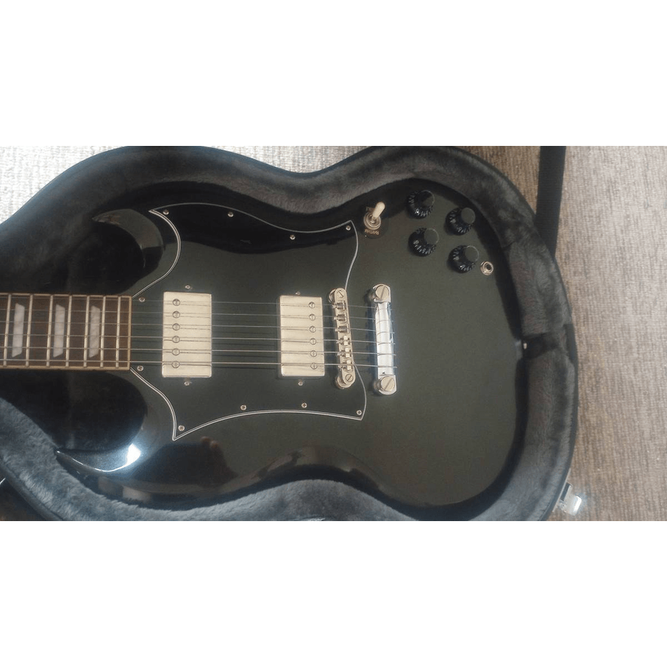 2021 Epiphone SG Standard Sparkle Black