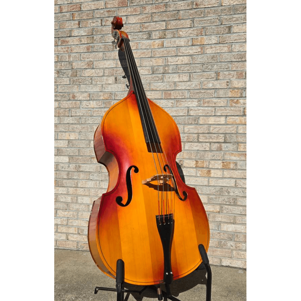 Vintage Engelhardt C-1 Upright Bass And Case