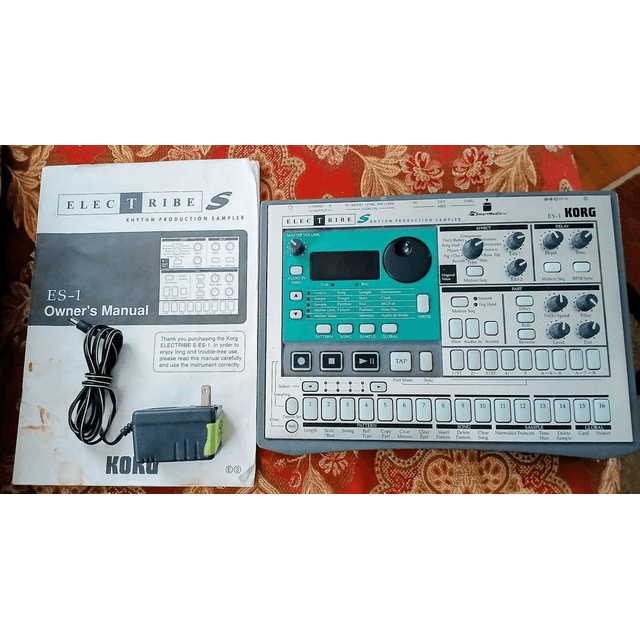 Korg Electribe ES-1 Rhythm Production Sampler MIDI manual power supply