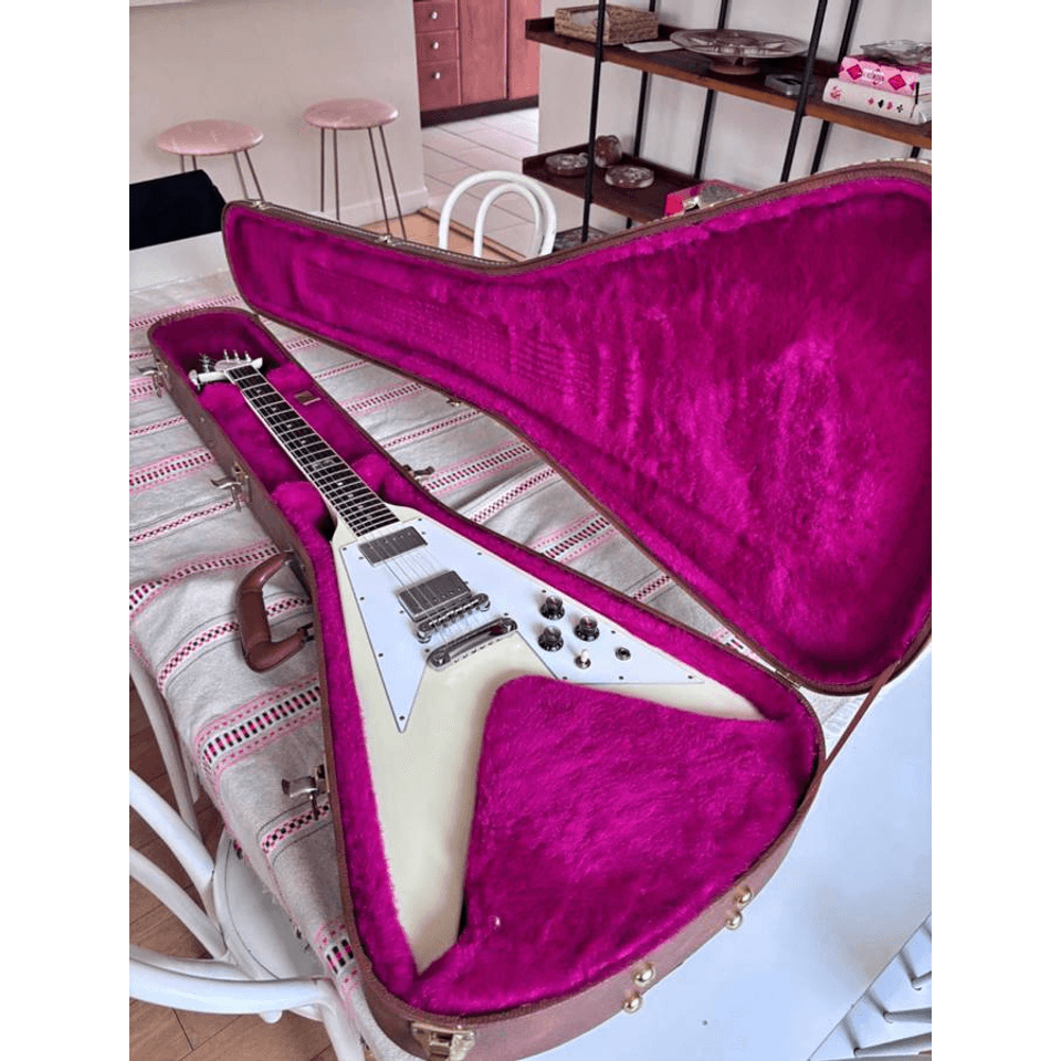 2014 Gibson Flying V 120th Anniversary (Classic White)-Mint…