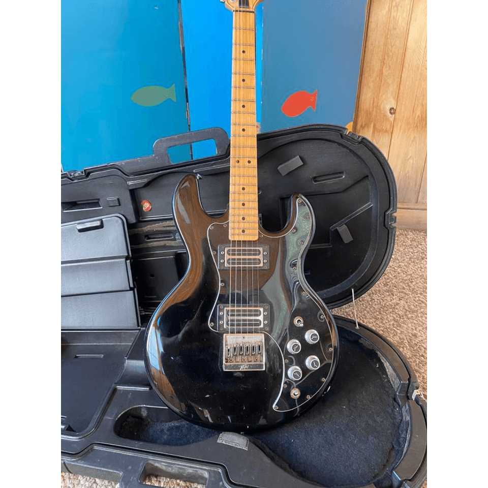Trade- Vintage 1988(?) Peavey T-60 black with Original Hardshell Case