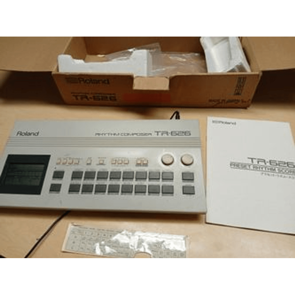 Roland TR-626 Drum Machine Vintage  IOB Read Description $450 OBO Trades