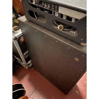 1967 Vintage Fender drip edge Bassman head and matching 2-12 cab image 3