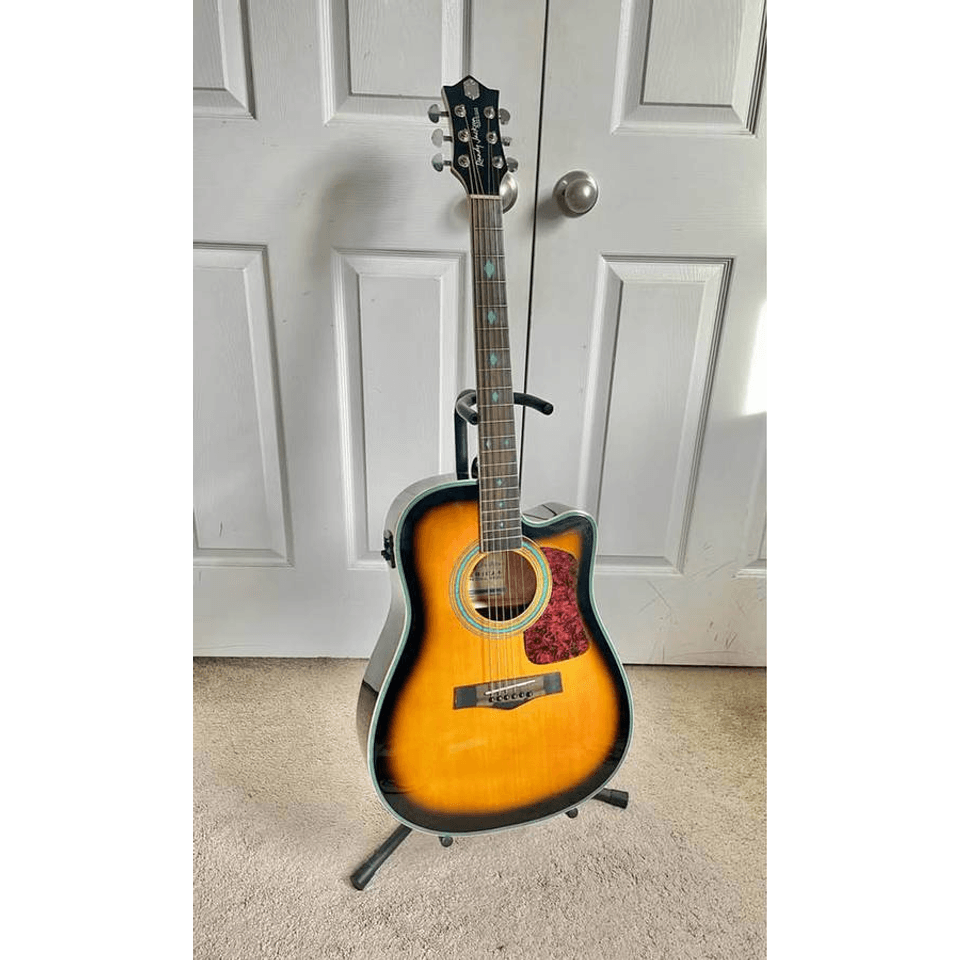 Randy Jackson electric acoustic guitar