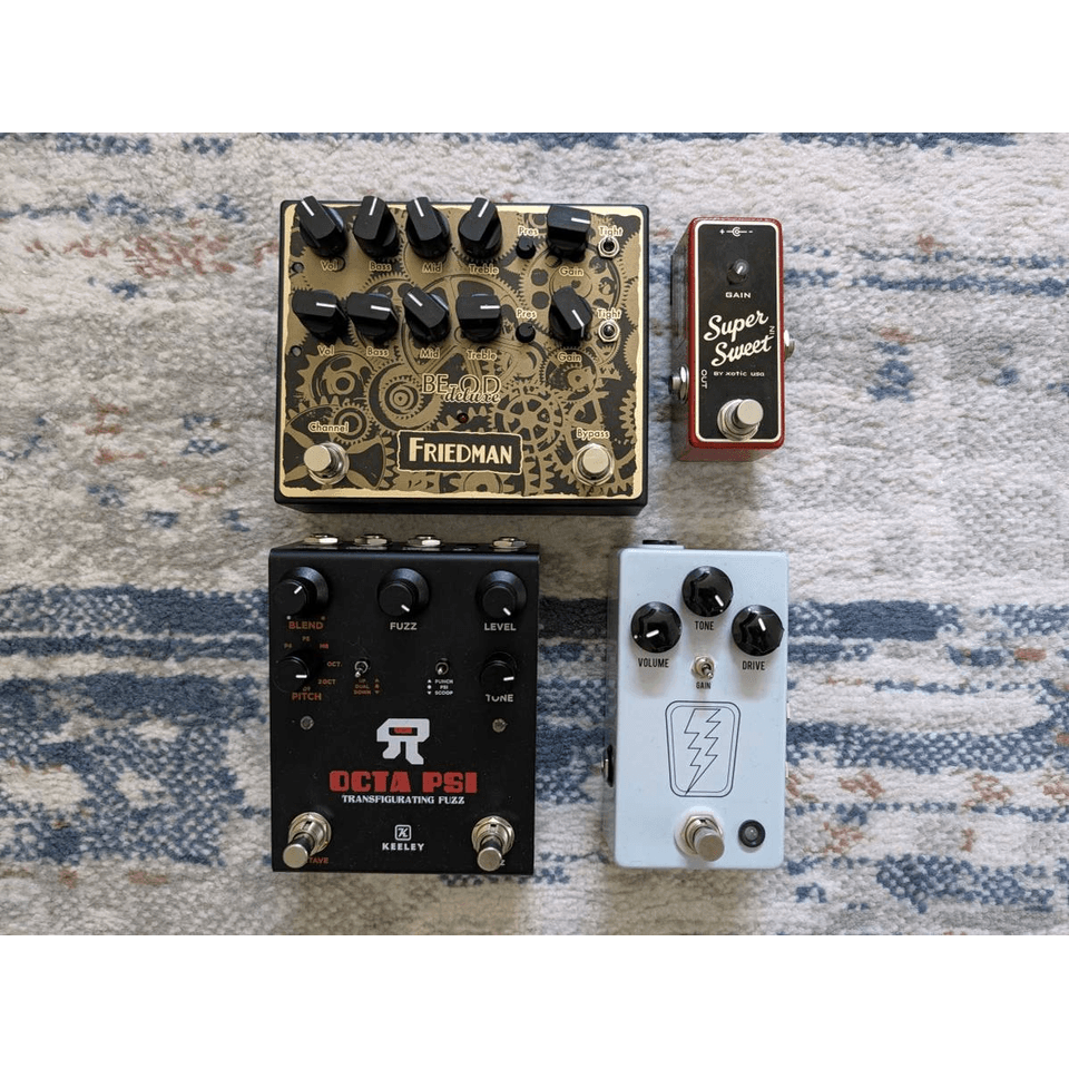 FS/FT: Guitar Pedals, Friedman, Keeley, JHS, Xotic