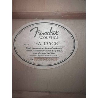 Fender FA-135CE image 2