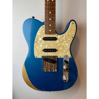 2009 Fender Custom Shop ’63 Telecaster Relic – Sonic Blue image 4