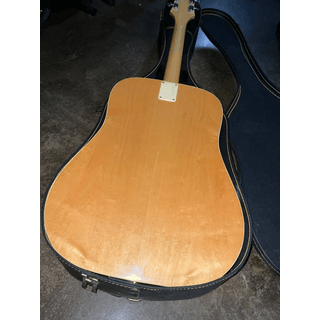 epiphone FT-150BL vintage Japan dreadnought acoustic-electric guitar image 5