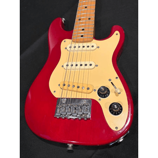 Vintage 80s D' Mini by Phased Systems Strat Stratocaster Travel Guitar image 3