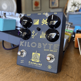 Caroline Guitar Company Kilobyte Lo-Fi Delay Rare Color Guitar Effects image 2
