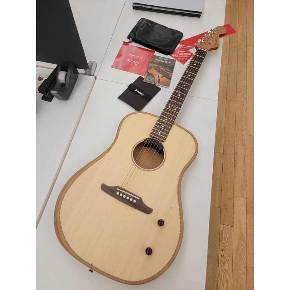 2024 Fender Highway Series Dreadnought, Electric Acoustic Guitar