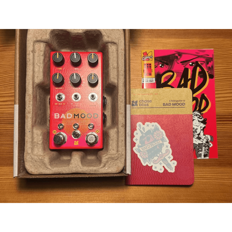 Chase bliss bad mood limited pedal fs/ft lossy/onward/rev mode c