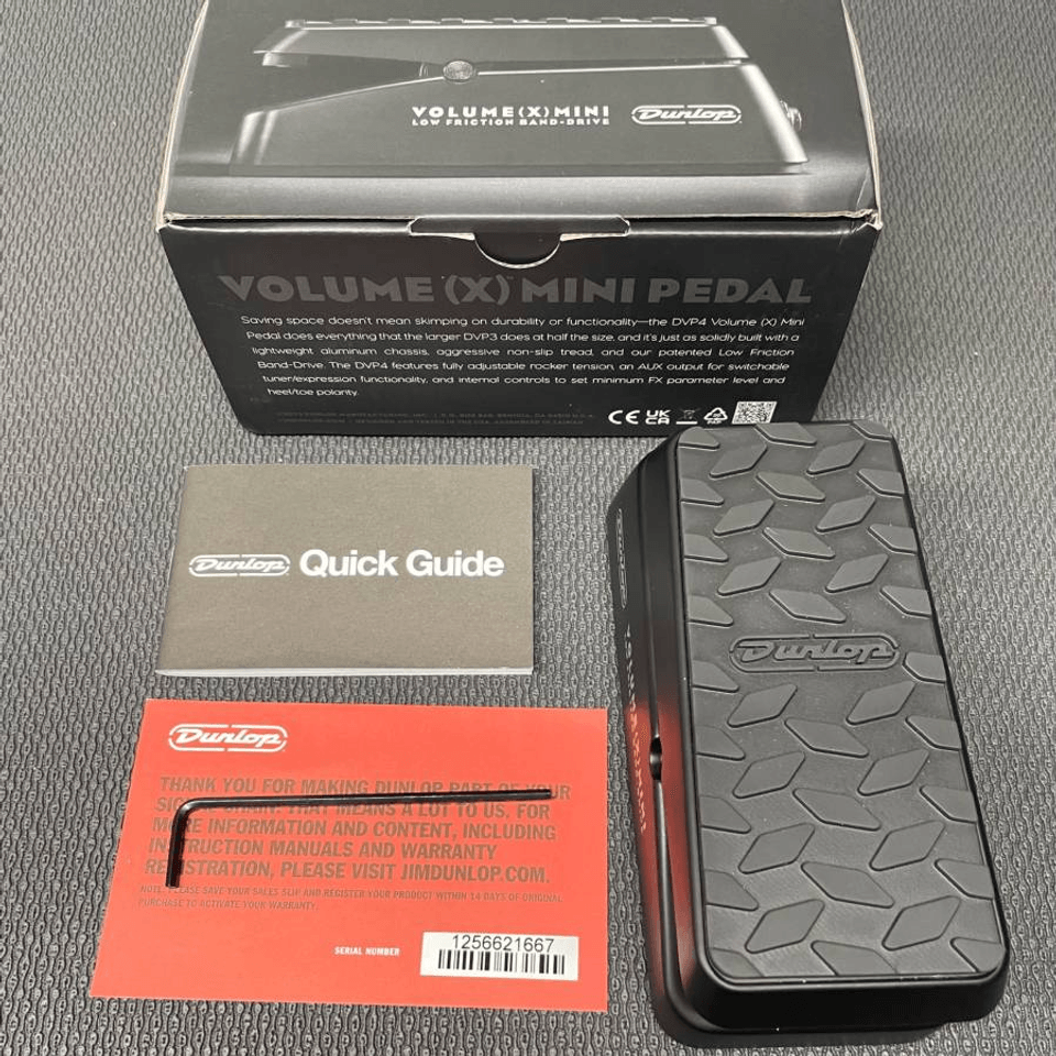 Dunlop Volume (X) Mini volume and expression pedal