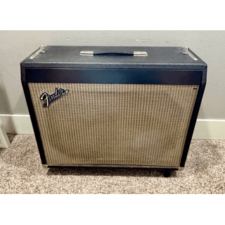 1967 Fender Bassman AB165 Vintage Tube Amp Head + 2x12 Eminence Cab (240W) image 3