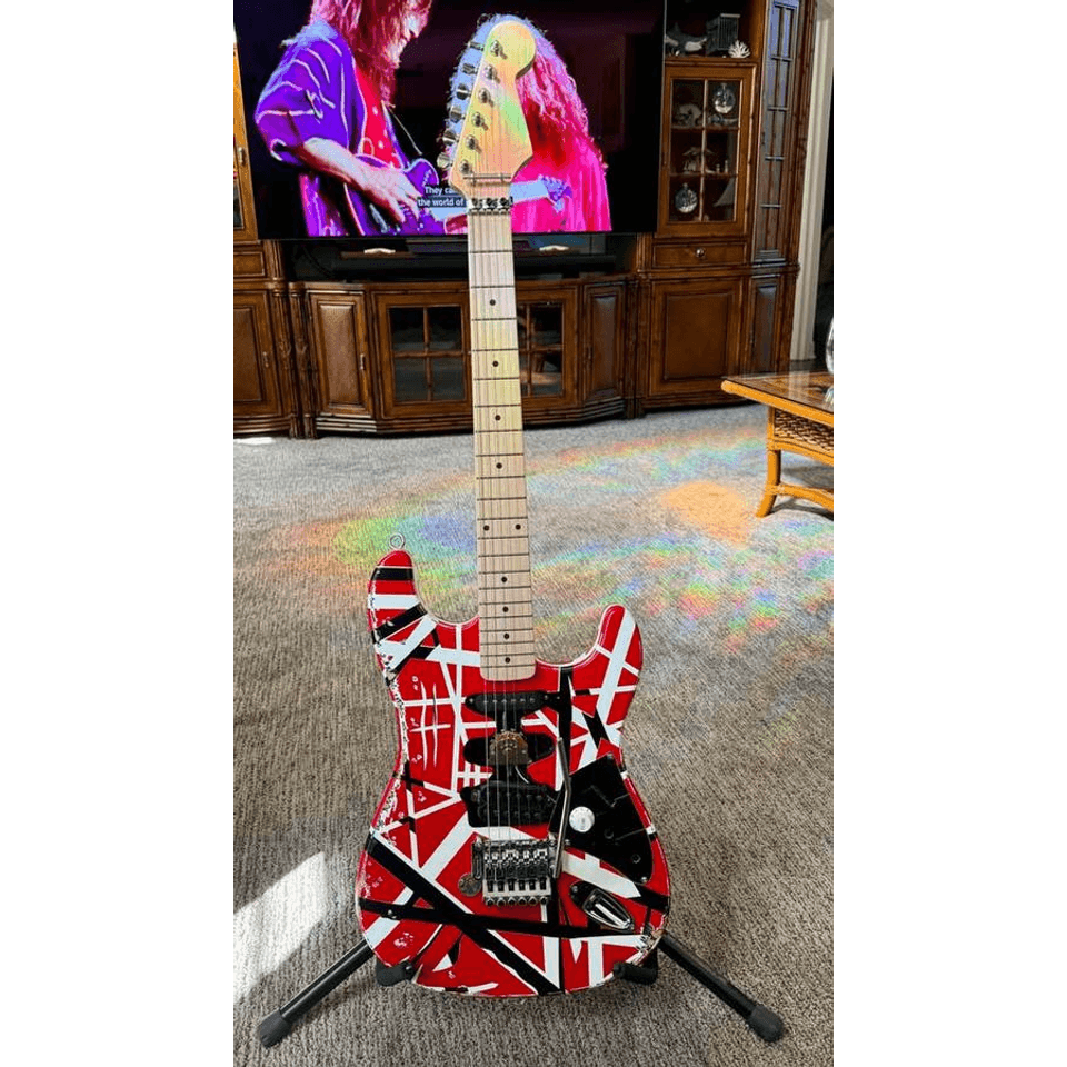 Eddie Van Halen Frankenstrat Replica Guitar!