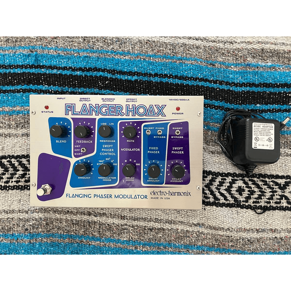 EHX Flanger Hoax Guitar Pedal