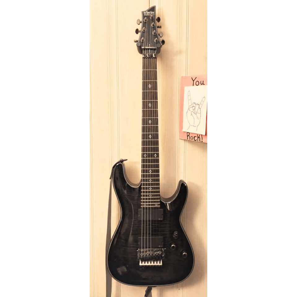 2014 Schecter Damien Elite FR7 7 string