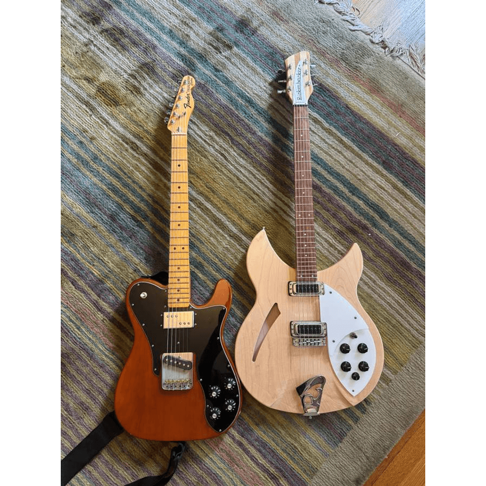 Trade for Gibson 335 - Rickenbacker 330 + Fender Telecaster Custom