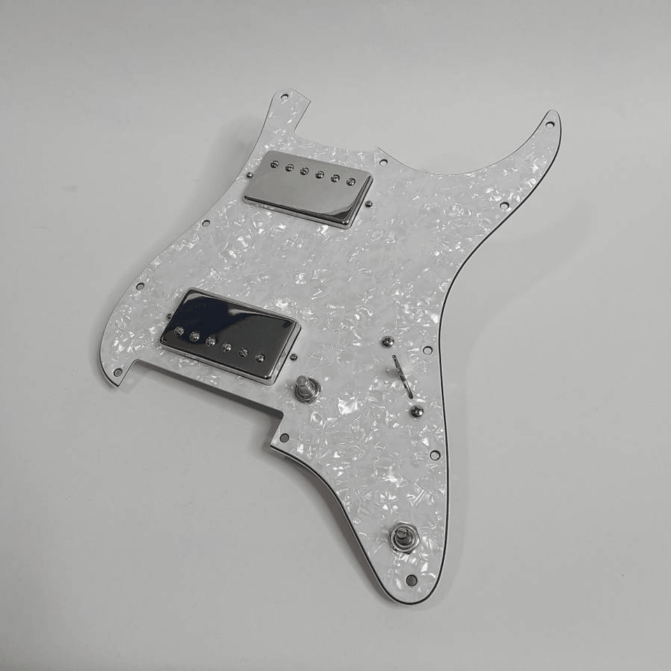 Pearloid Loaded HH Pickguard for Floyd Rose Stratocaster
