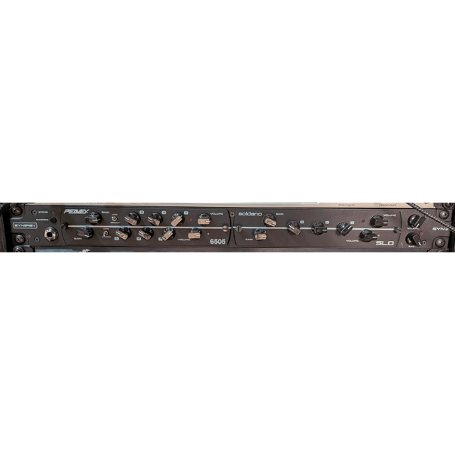 Synergy SYN2 + Peavy 6506 Module + Soldano SLO Module