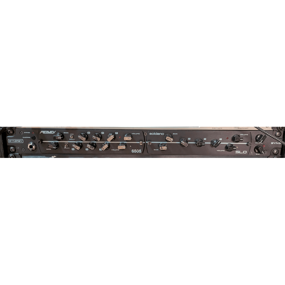 Synergy SYN2 + Peavy 6506 Module + Soldano SLO Module