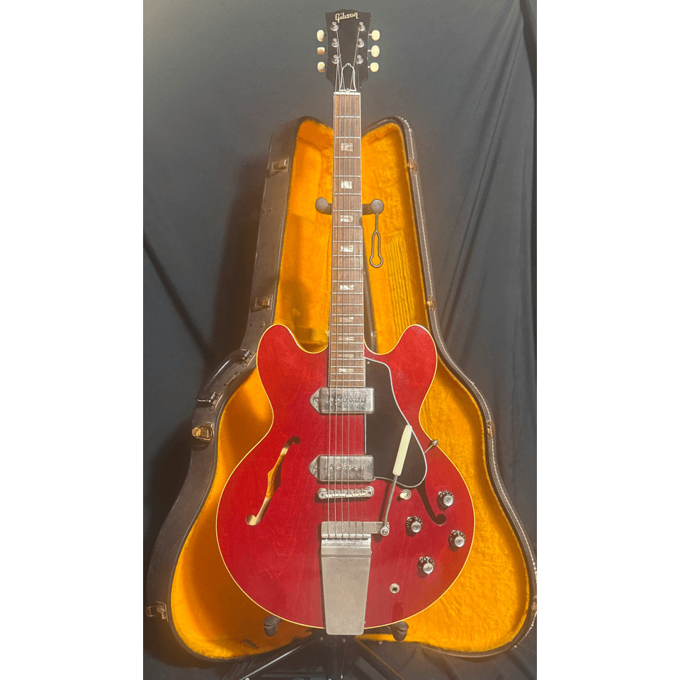 1964 Gibson ES-330TD | DEMO VIDEO | WIDE NUT | FACTORY MAESTRO VIBROLA | TRADE FRIENDLY