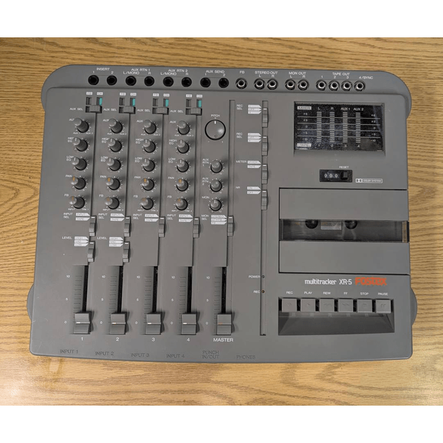 Fostex XR-5 4-Track Cassette Mixer