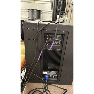 Newer Yamaha Active PA, Zoom LiveTrak L20, stage lights image 4