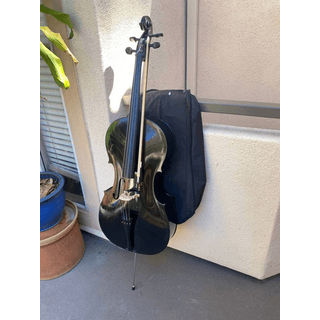 4/4 Cello pretty Black image 4
