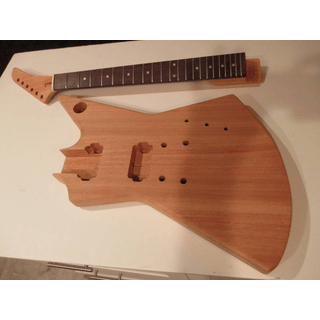 Clapton Elbow Cut Explorer Guitar Kit image 2
