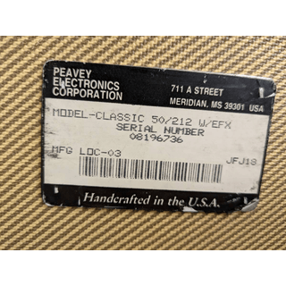 Peavey Classic 50 2x12 image 4