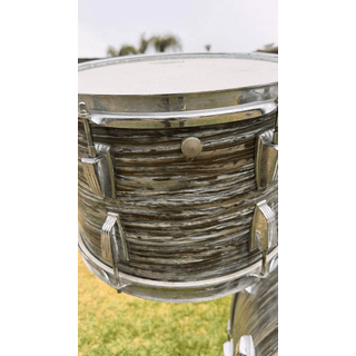 1963 Ludwig Super Classic- Oyster Blue Pearl Drum Set image 5