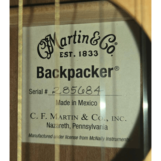 Martin Backpacker. Martin gig bag. Sell or trade. image 2