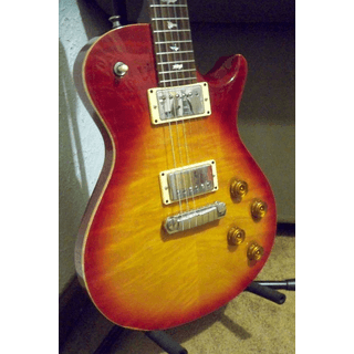 2001 PRS Single Cut 10 Top Cherry Sunburst with Wide Fat Neck Birds image 3
