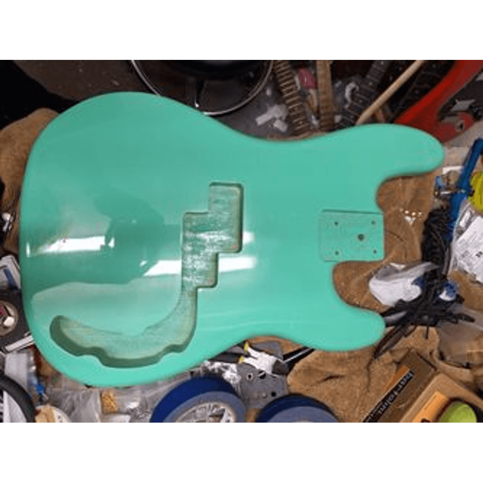 New Paulownia P bass body