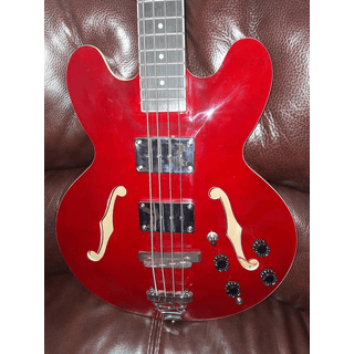 Semi hollow bass trade for amp image 2