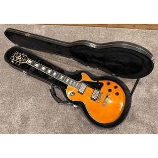 Gibson Les Paul Custom copy with case, upgrades, like new image 2