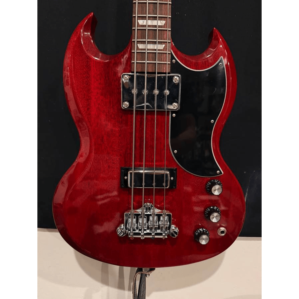 2019 Gibson SG Standard Bass Heritage Cherry with Case
