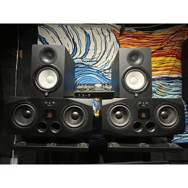 Studio gear / Universal Audio / JBL / Adams / Neumann /Mackie / Yamaha