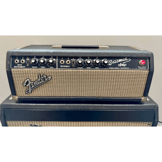 1967 Fender Bassman AB165 Vintage Tube Amp Head + 2x12 Eminence Cab (240W) image 2