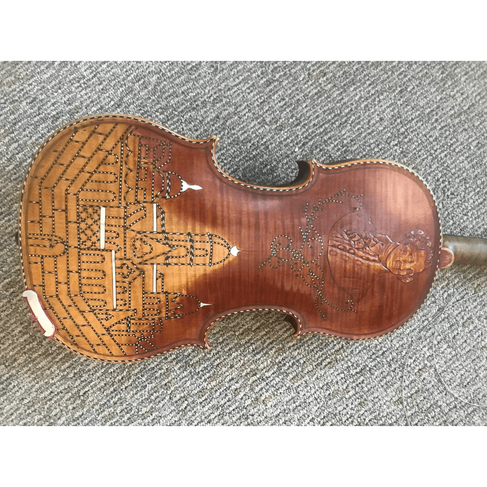 Vintage 4/4 OrnateViolin w/Abalone/Ebony/MOP Inlay. Benefits Nonprofit