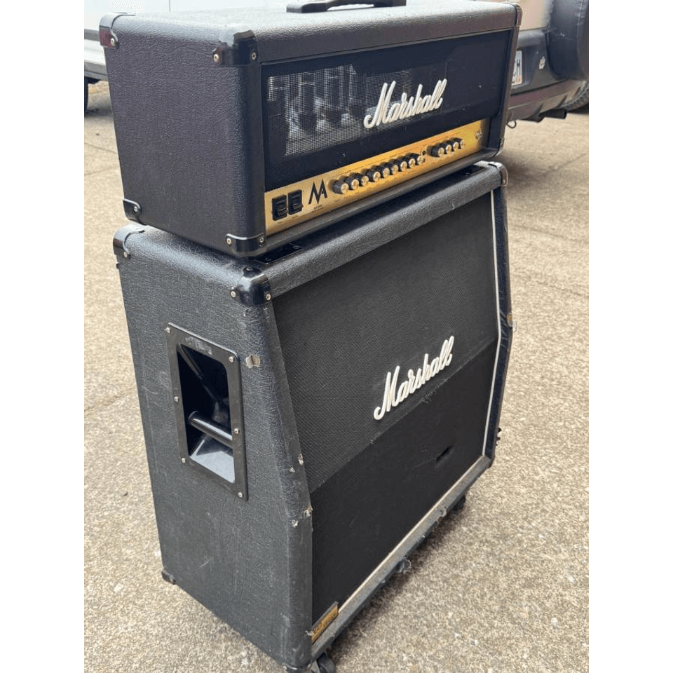 Marshall 100 Watt Head and 1960AV Vintage slanted 4x12 Cabinet