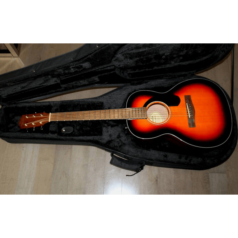 Fender CP-60S Parlor Acoustic Guitar Sunburst w/ Grover Tuners