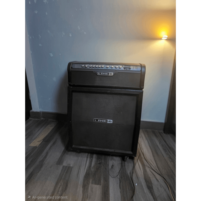 Line 6 Spider III 150 X 2, Line 6 4x12 cab & pedals