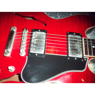2005 Gibson ES-336 Custom Shop 2AA Flame Faded Cherry Semi Hollow 7.6 image 4