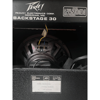 Peavey Backstage 30 - 1x10" 70s-era Solid State amp - $150/trades image 3