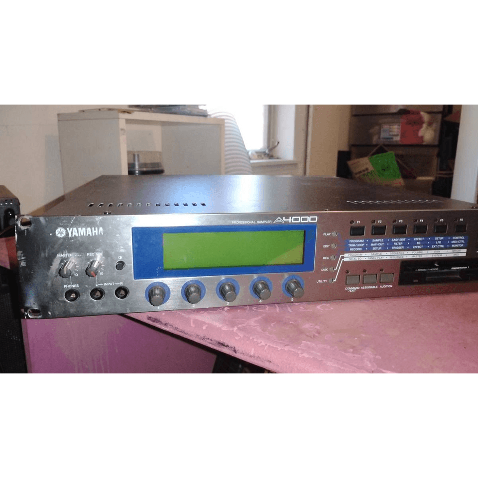yamaha a4000 sampler fs/ft