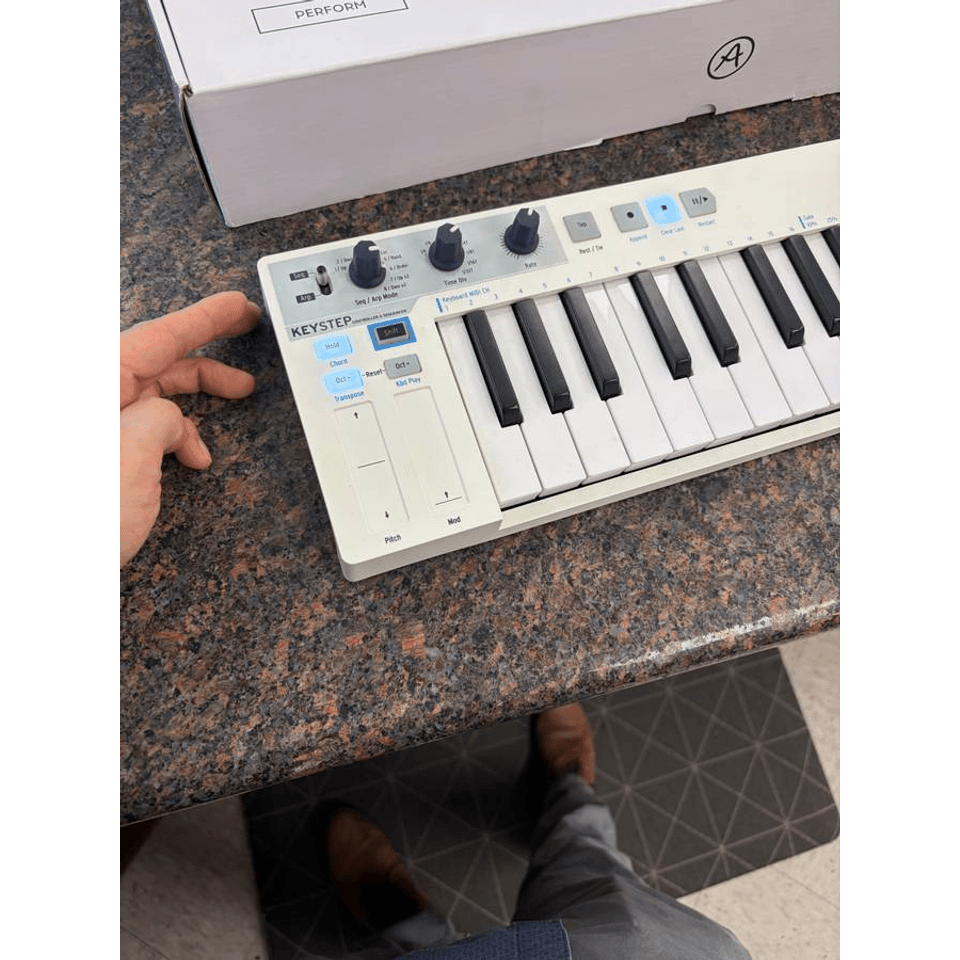 Arturia keystep controller and sequencer
