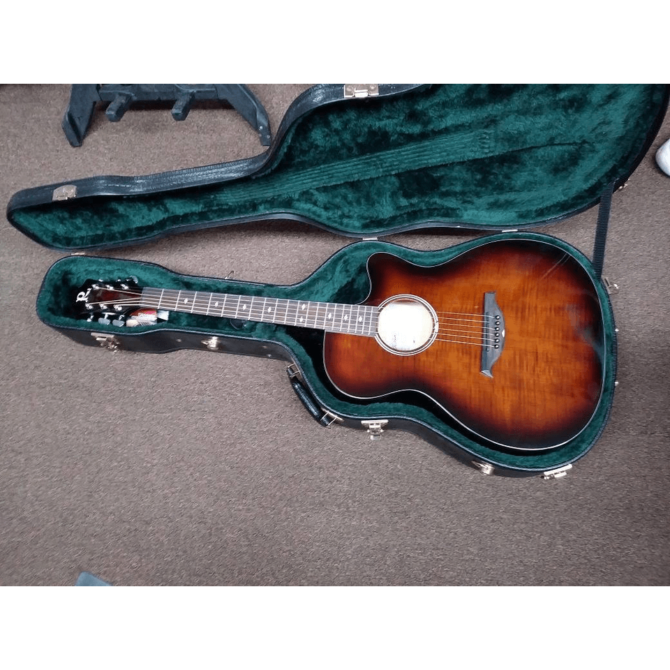 BC Rich acoustic/elec cut away -Tigers Eye Burst w/case & Schaller