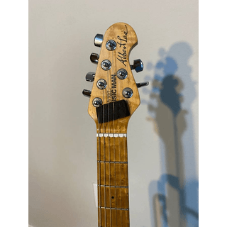 2012 Music Man "Albert Lee" w/ roasted birds eye maple neck image 3